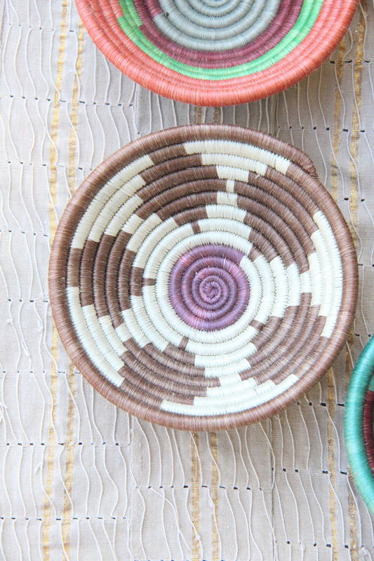 Sloane African Basket Collection, from Rwanda, Set of 4