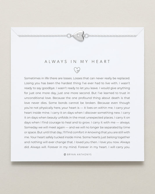 Always In My Heart Icon Bracelet