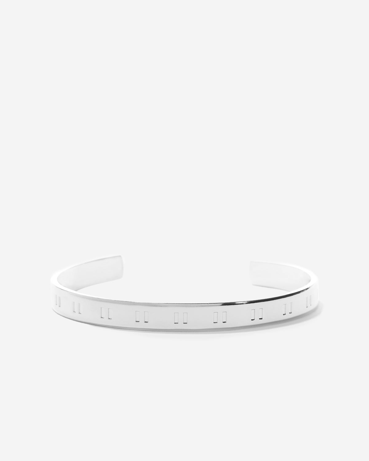 Pause Engraved Cuff
