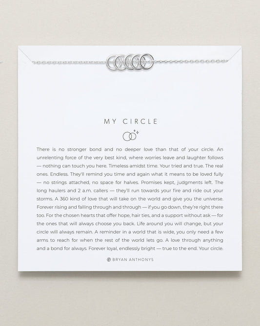 My Circle Dainty Bracelet