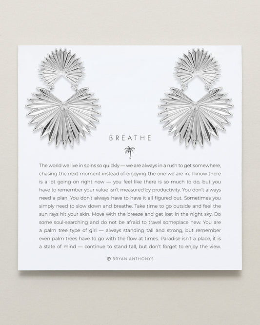 Breathe Statement Earrings