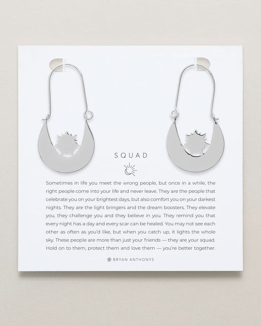 Squad Hoop Earrings