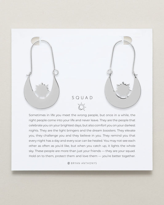 Squad Hoop Earrings