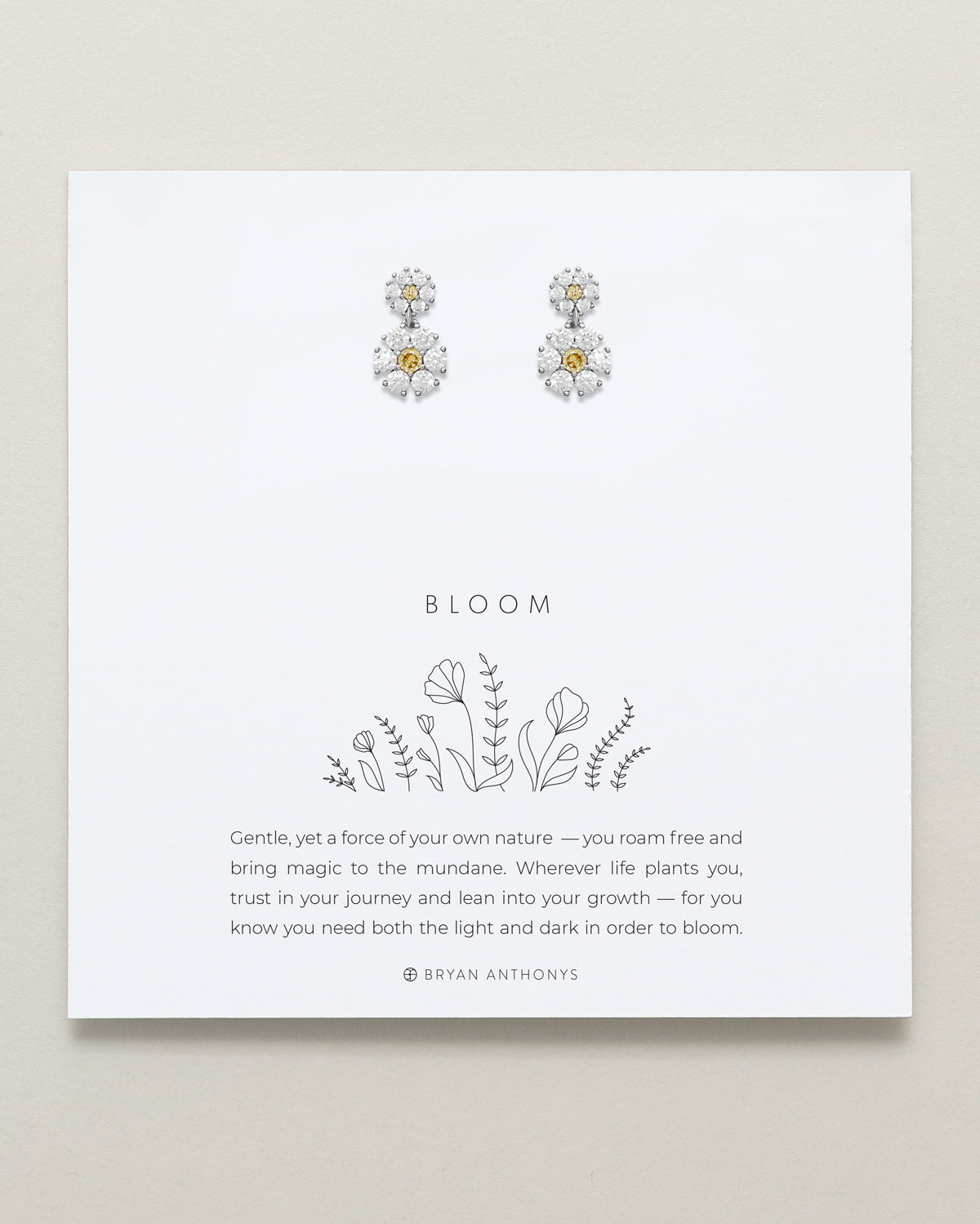 Bloom Drop Earrings