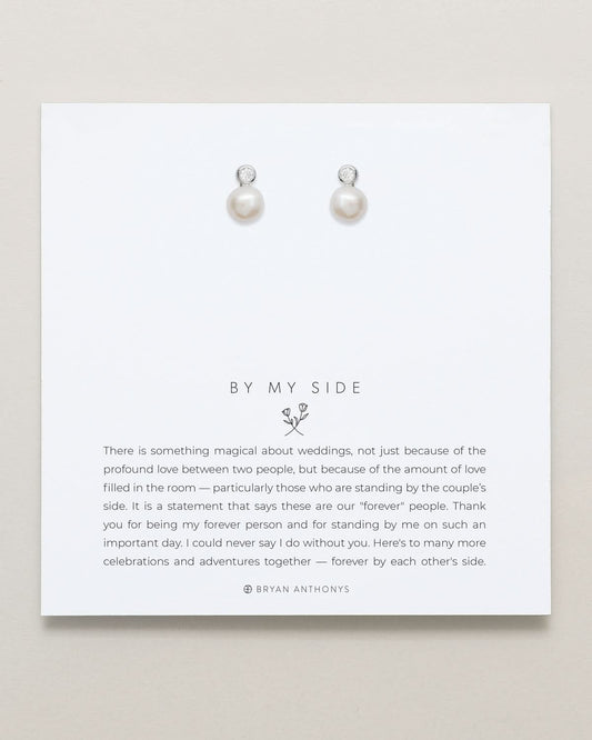 By My Side Pearl Studs