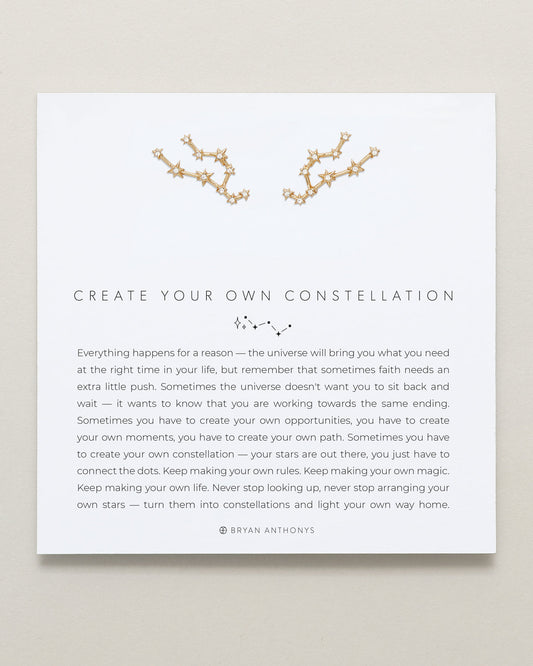 Create Your Own Constellation Earring Climbers
