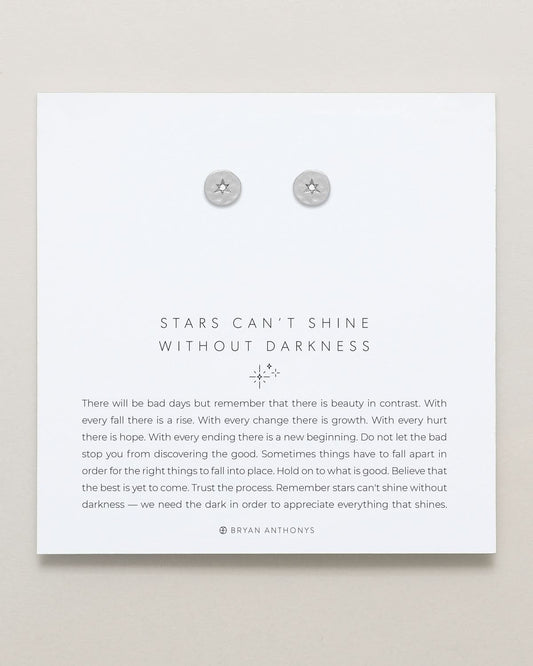 Stars Can't Shine Without Darkness Earrings