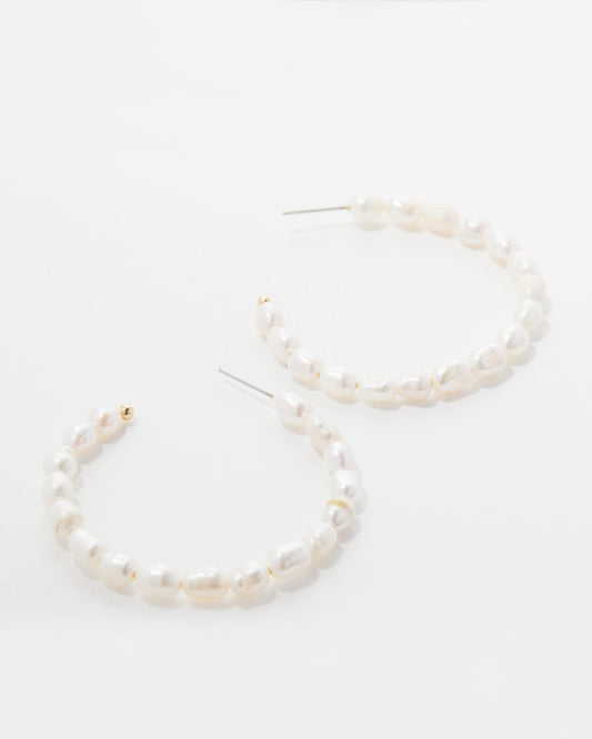 Grit Maxi Hoop Earrings