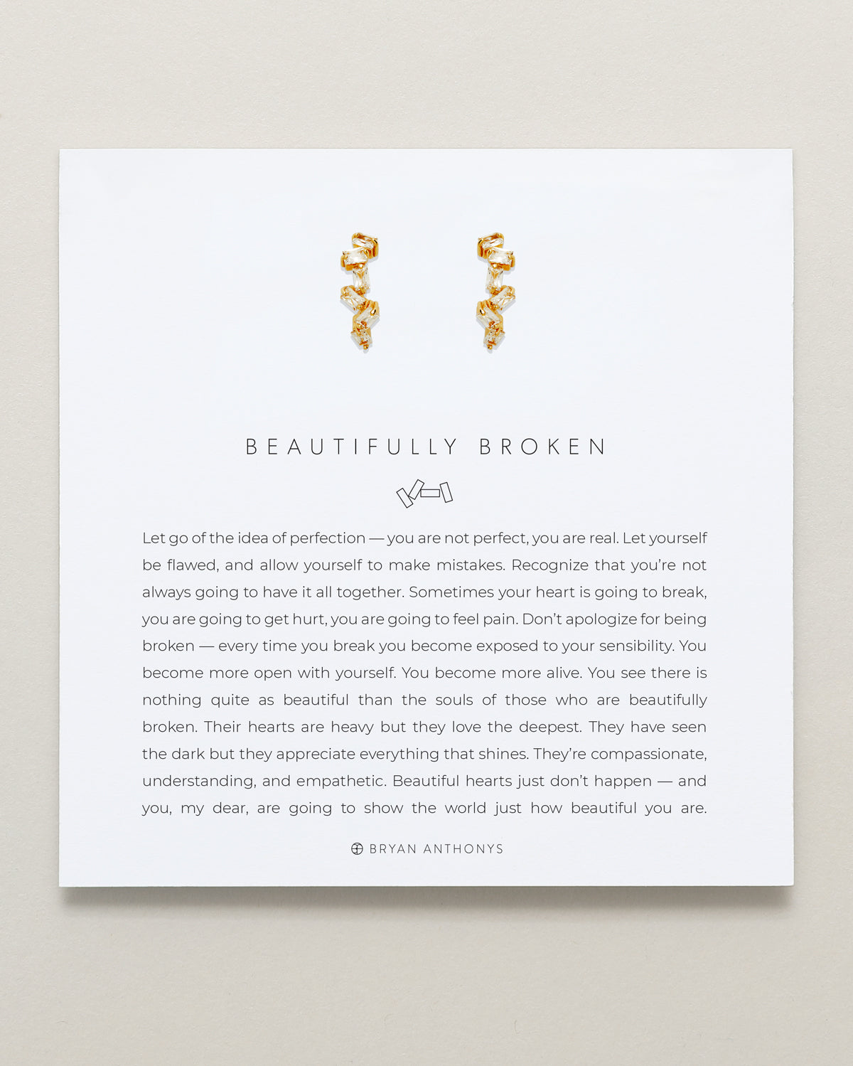 Beautifully Broken Hoop Earrings