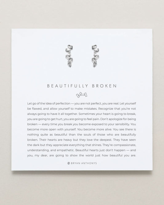 Beautifully Broken Hoop Earrings