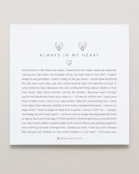 Always In My Heart Icon Stud Earrings