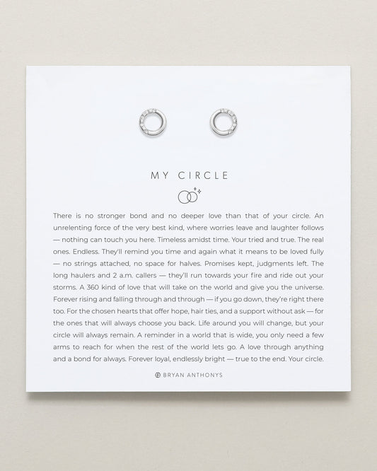 My Circle Stud Earrings