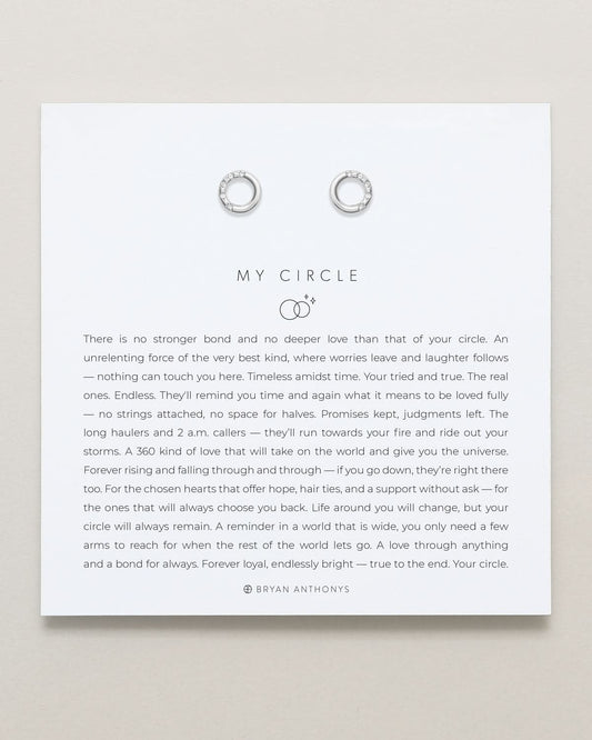 My Circle Stud Earrings