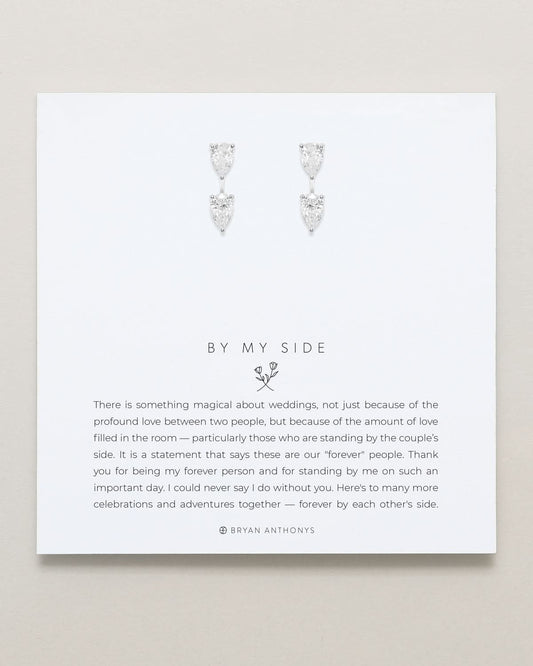 By My Side Pear Cut Ear Jackets