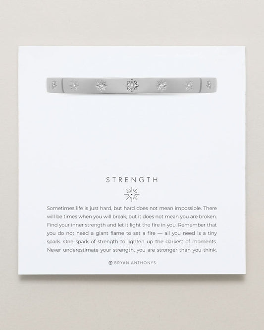 Strength Hinged Bracelet