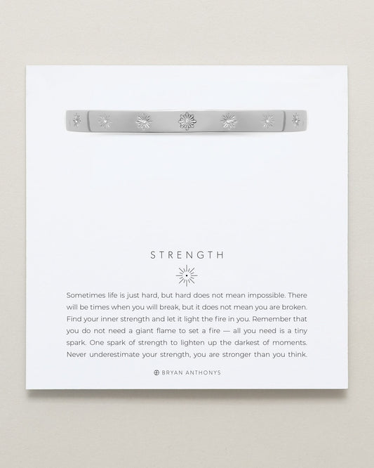 Strength Hinged Bracelet