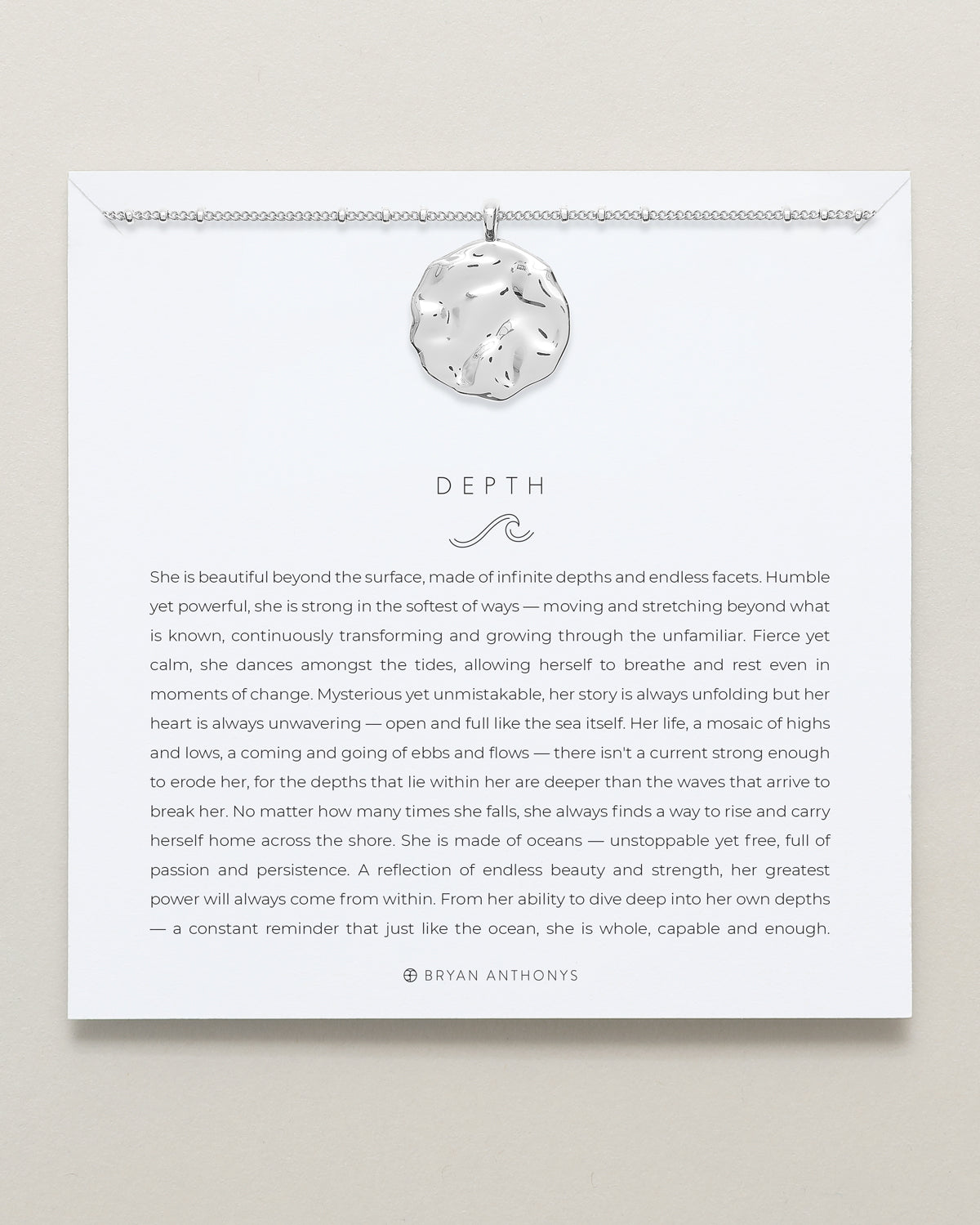 Depth Pendant Necklace