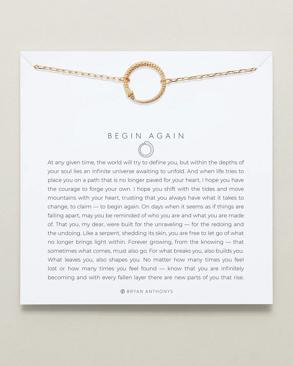 Begin Again Necklace
