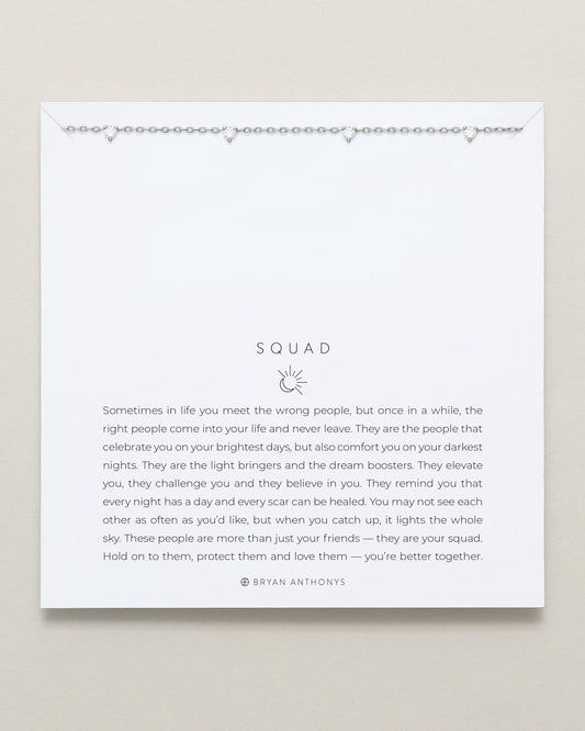 Squad Crystal Necklace