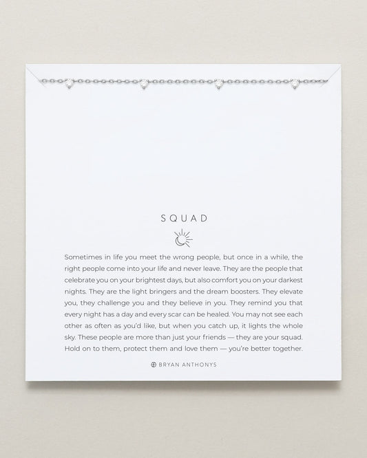 Squad Crystal Necklace