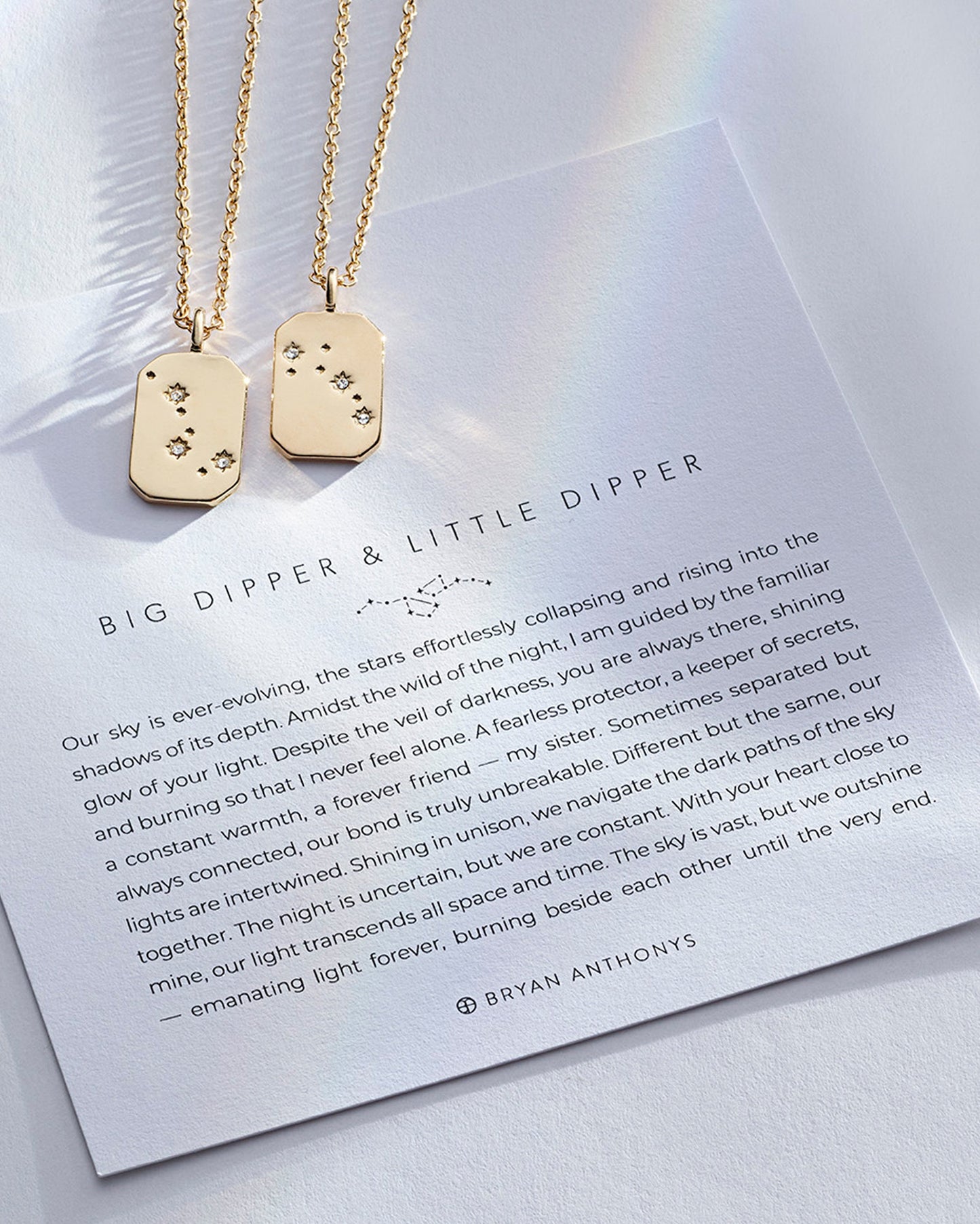 Big Dipper & Little Dipper Necklace Set