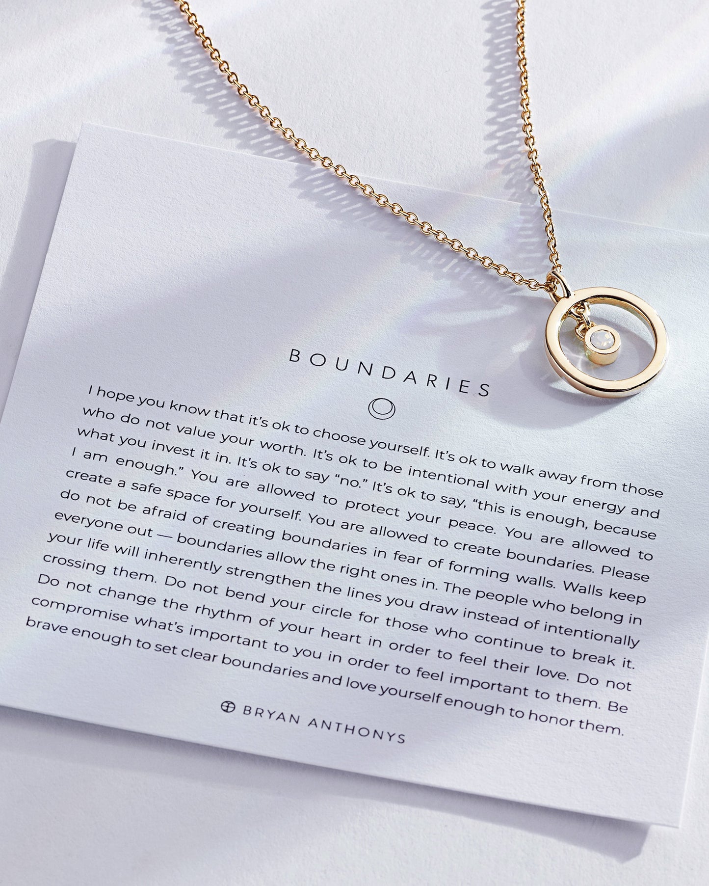 Boundaries Necklace