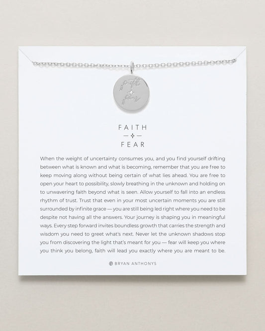 Faith Over Fear Necklace