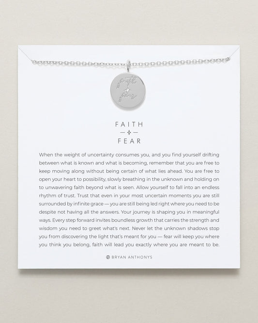 Faith Over Fear Necklace