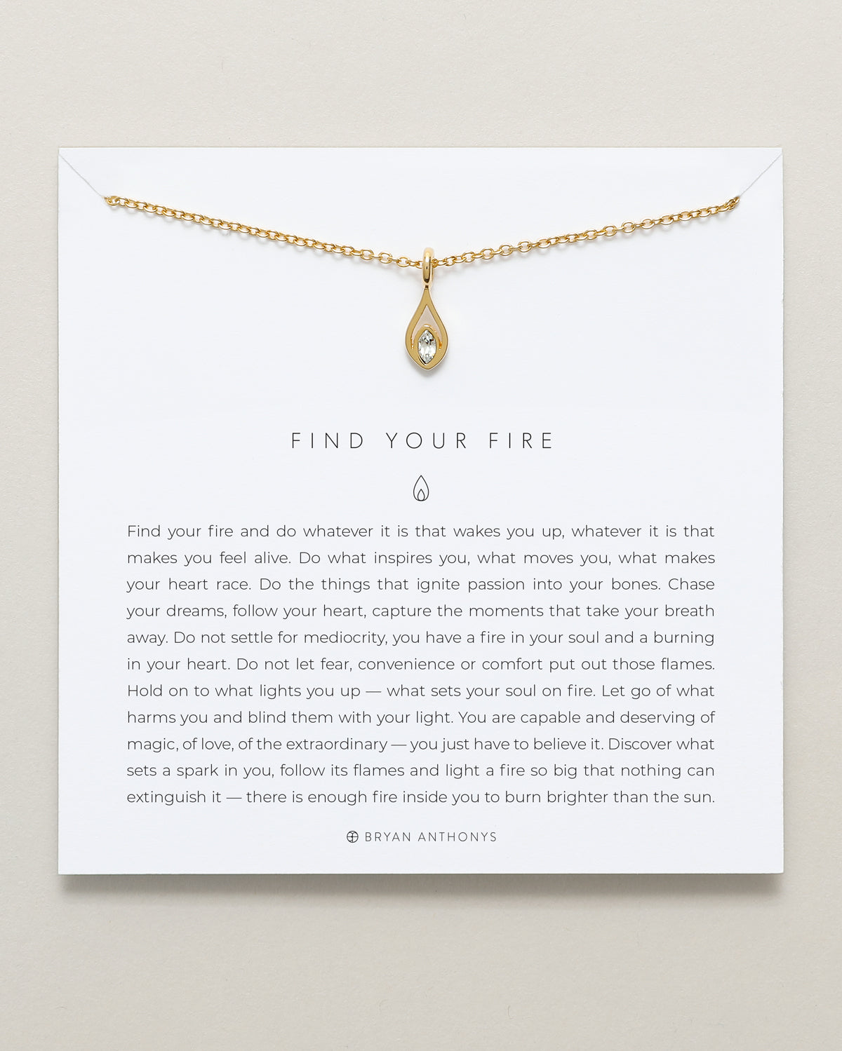 Find Your Fire Necklace