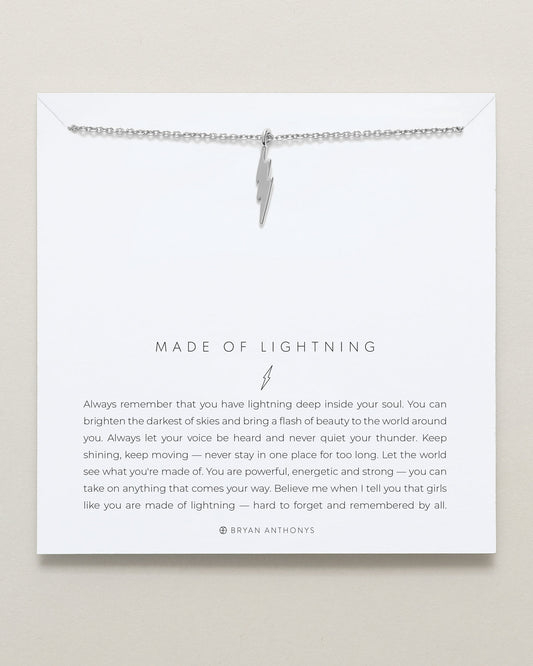 Made of Lightning Necklace