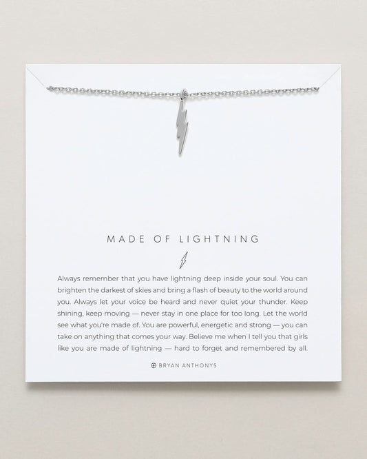 Made of Lightning Necklace
