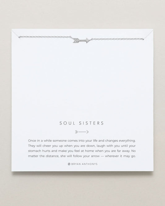 Soul Sisters Icon Arrow Necklace