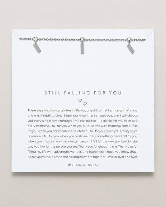 Still Falling For You Necklace