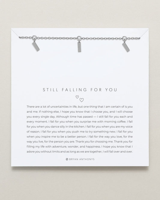 Still Falling For You Necklace