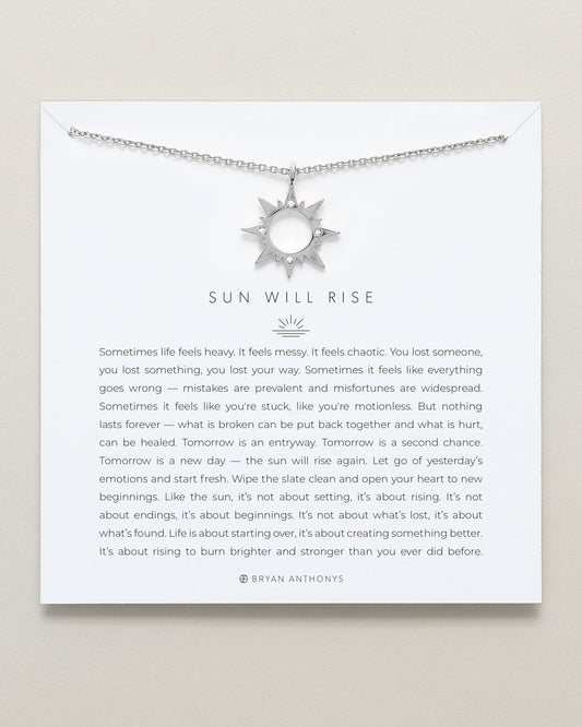 Sun Will Rise Necklace