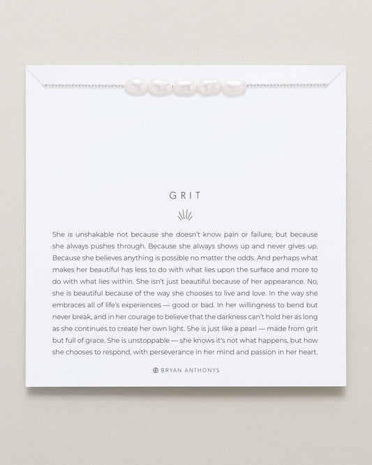 Grit Bead Necklace