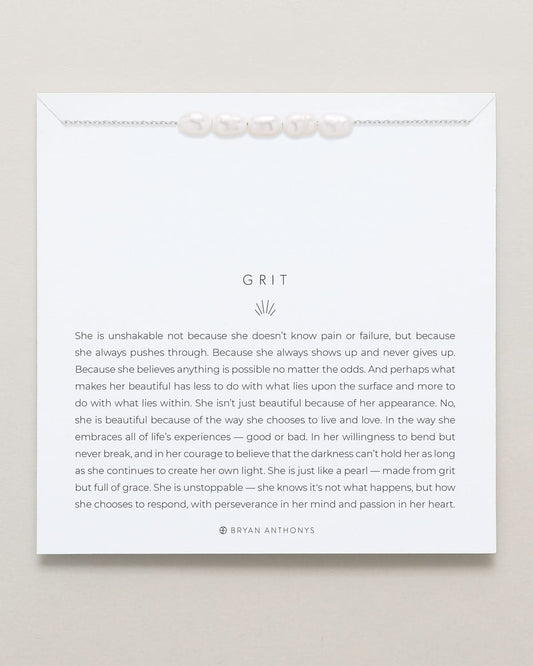 Grit Bead Necklace
