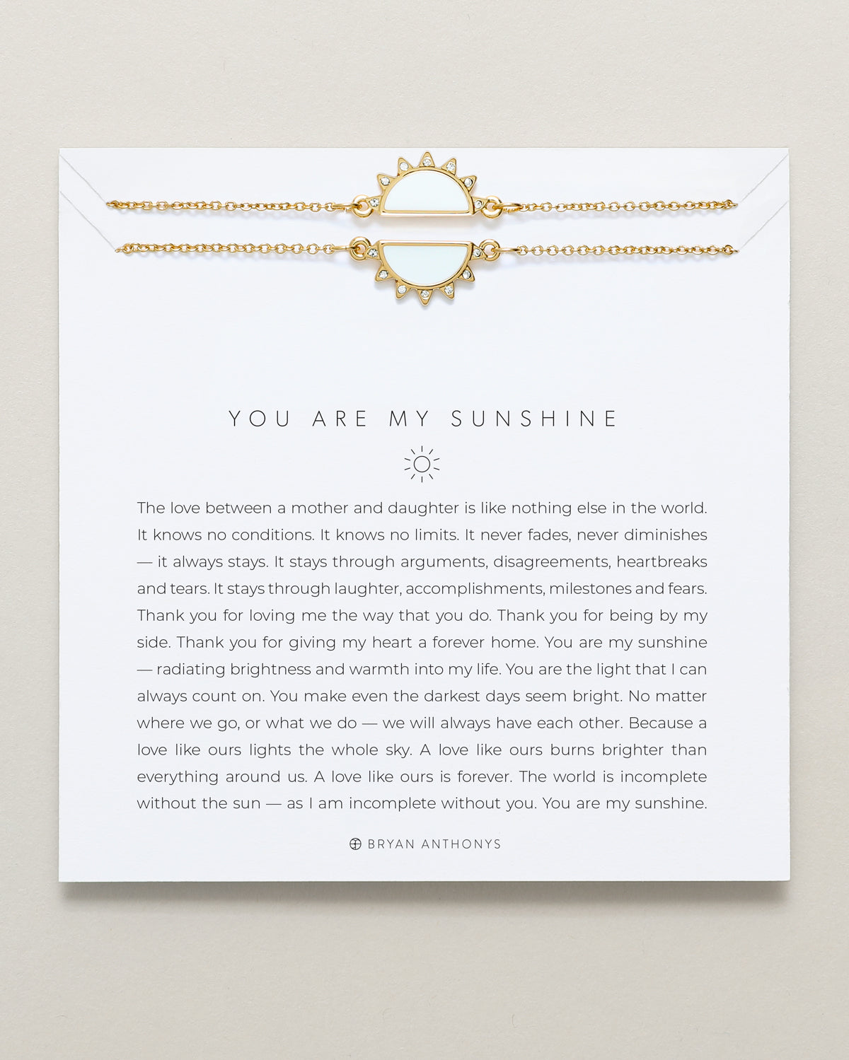 You Are My Sunshine Necklace