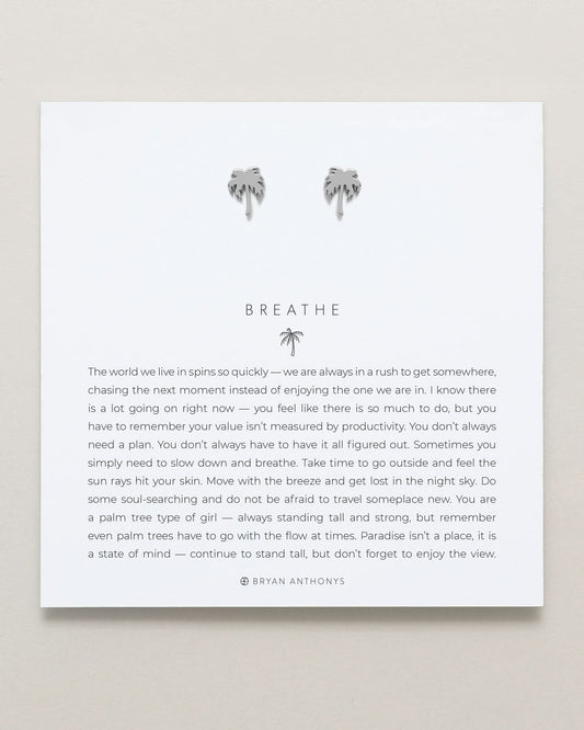 Breathe Icon Earrings