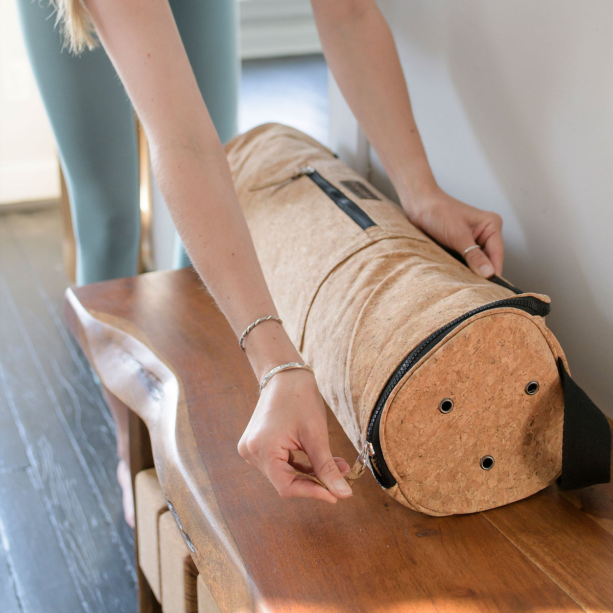 Cork Yoga Mat Carrier