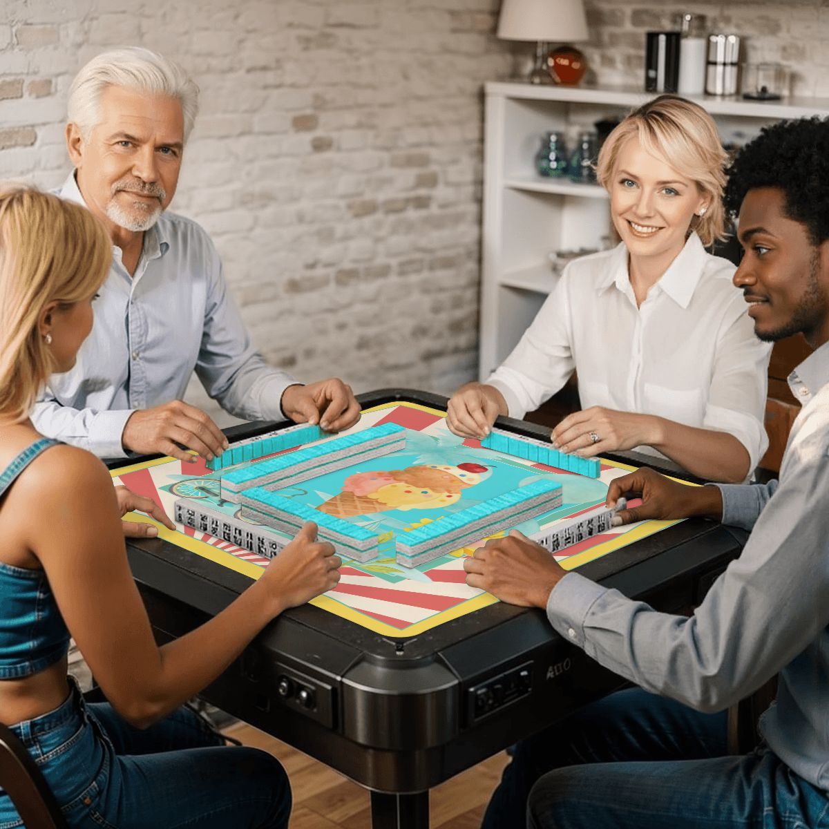 Summertime Summertime Mahjong Mat