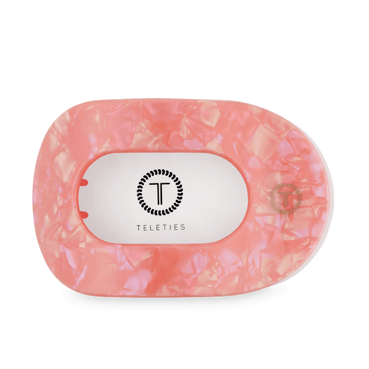 Dreamsicle Large Flat Round Hair Clip