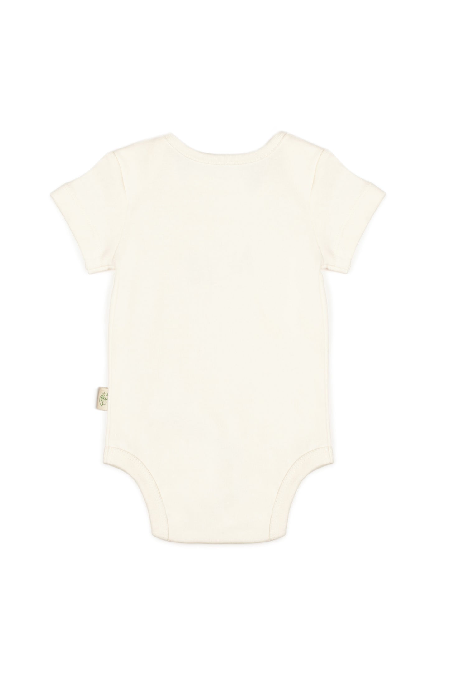 Ecru Bunny Short Sleeve Bodysuit