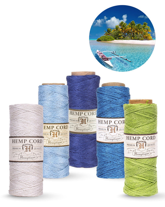 Value Packs #10 (0.5mm) Hemp Cord Spools