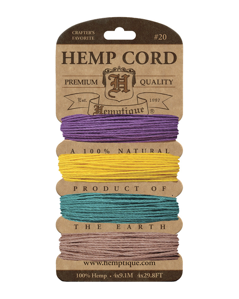 #20 (1mm) Hemp Cord Cards