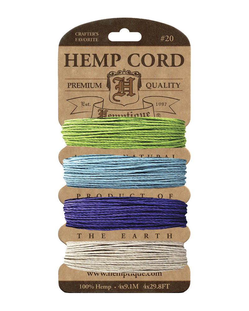 #20 (1mm) Hemp Cord Cards