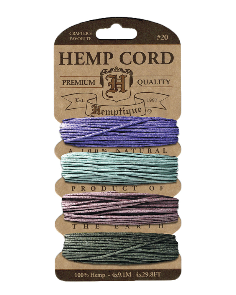 #20 (1mm) Hemp Cord Cards