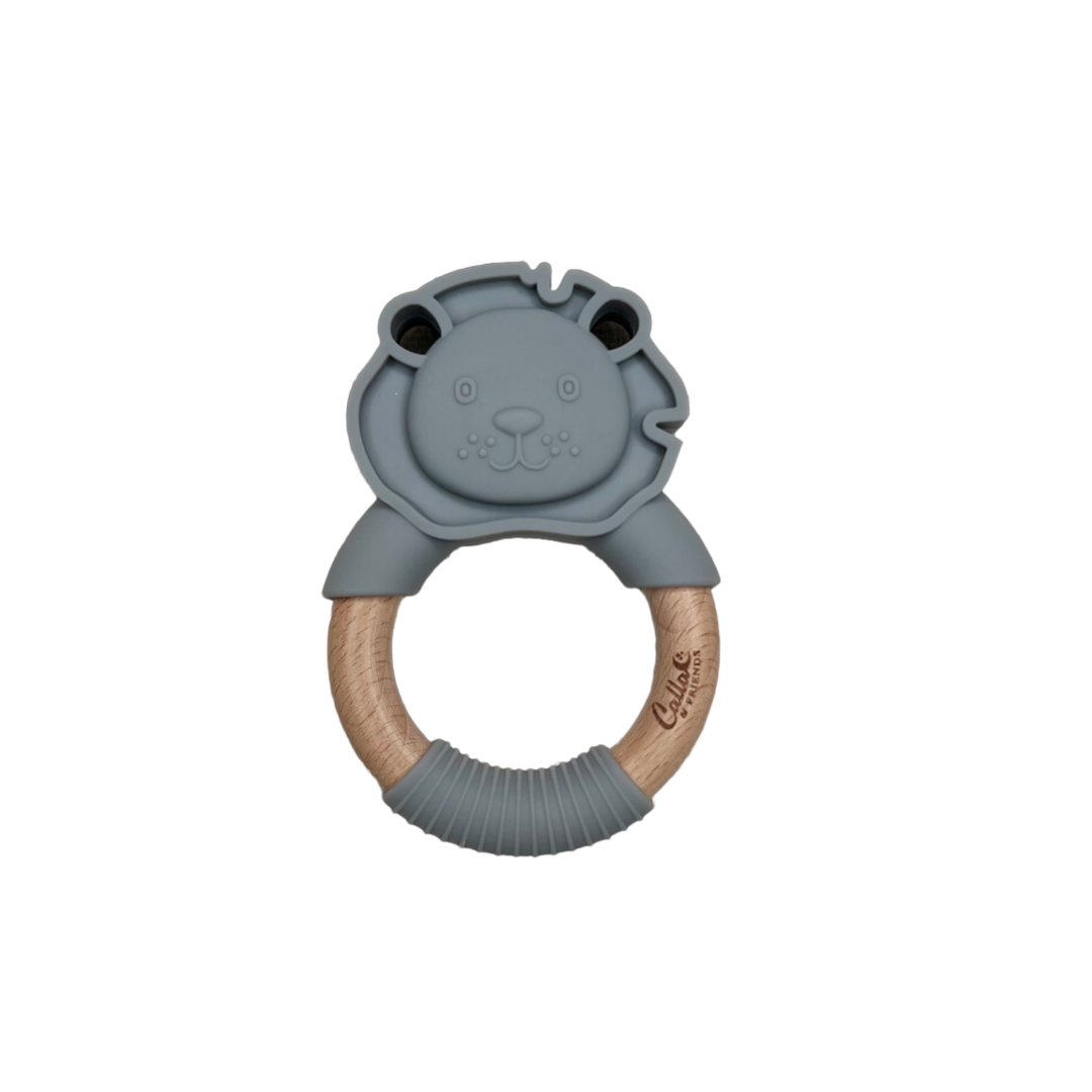 Lion Silicone Teether