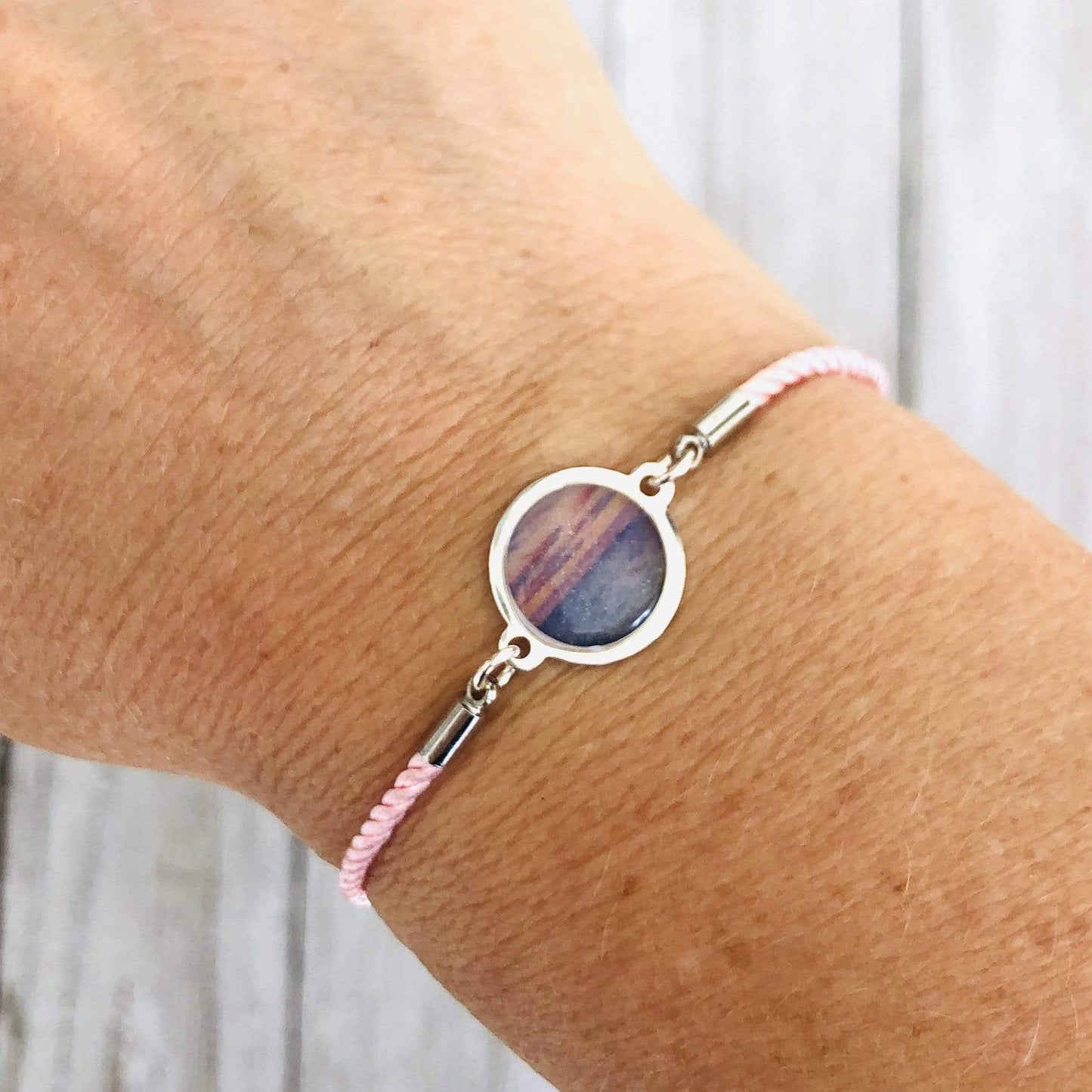 Oh to Be Where the Sky Meets the Sea Slide Bracelet