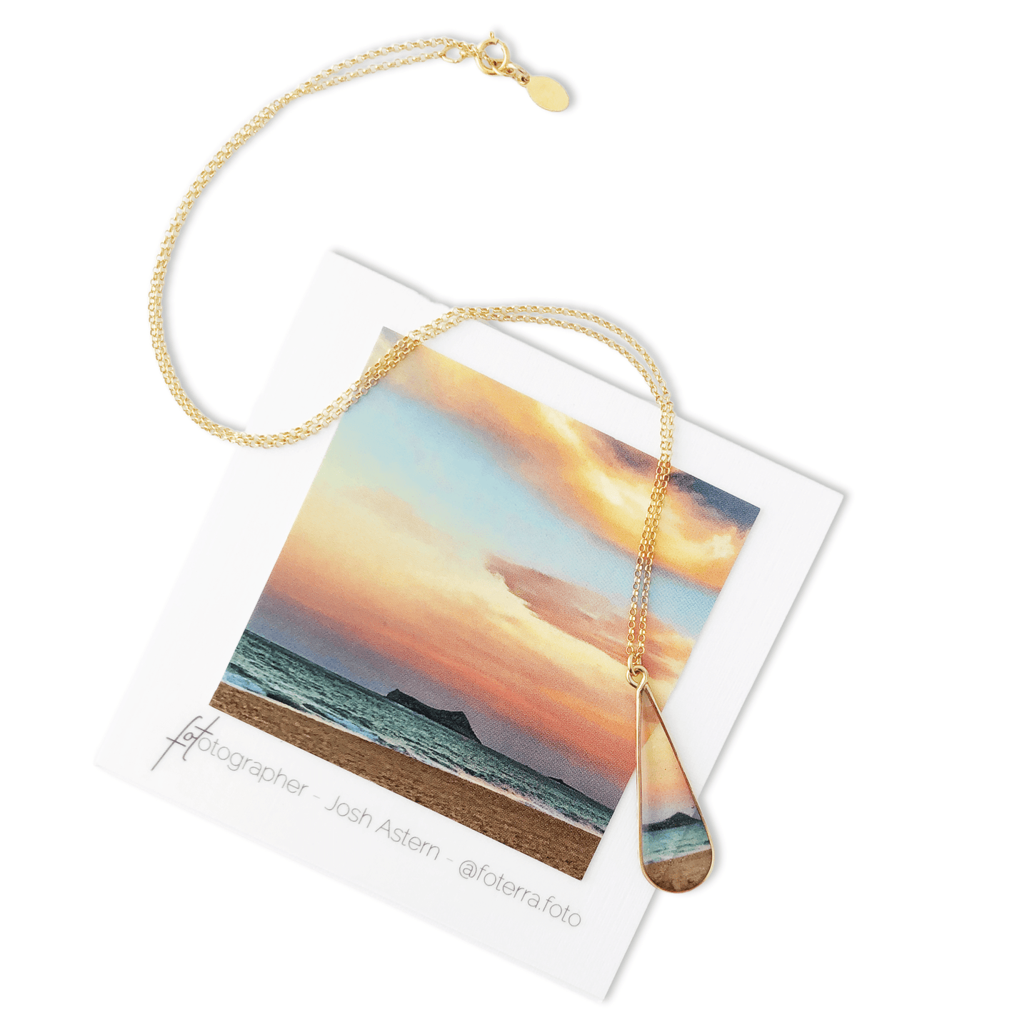 Sunset is my Favorite Color Necklace